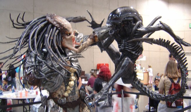 alien vs predator xenomorph yautja