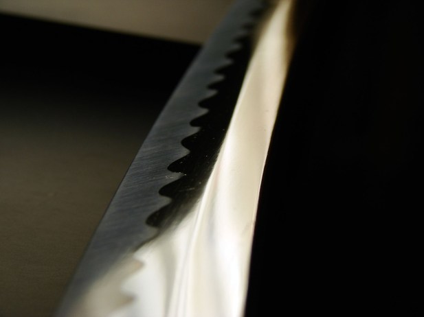 lama katana acciaio carbonio