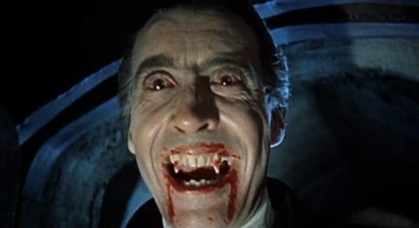vampiro dracula christopher lee