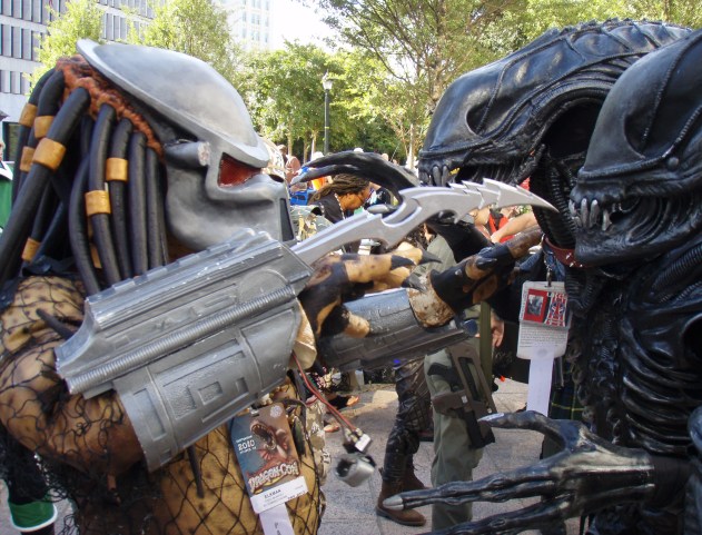 predator yautja artigli cosplay