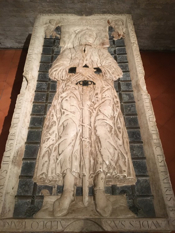 spada da lato sepolcro domenico garganelli