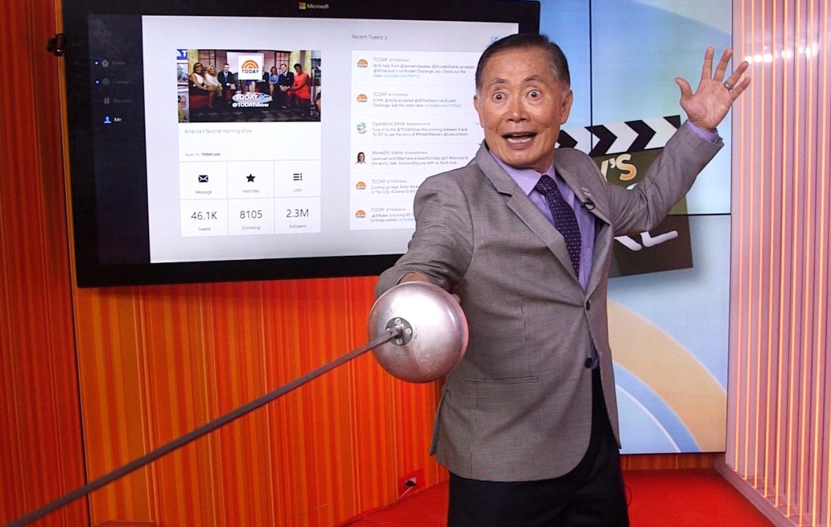 george takei sulu spada star trek