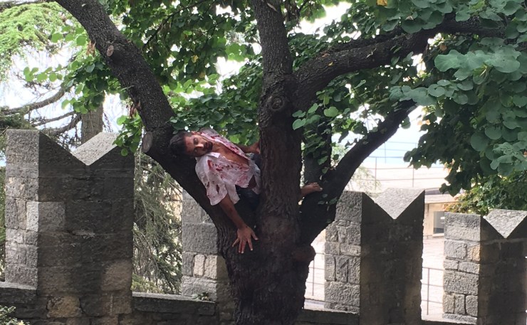 la spada perfetta apocalisse zombie cosplay san marino