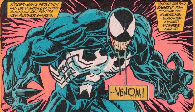 venom marvel spider man cartone animato fumetto