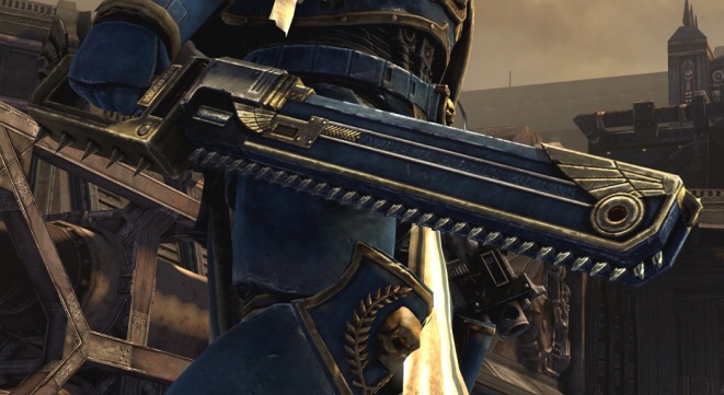 space marine warhammer 40k spada motosega la spada perfetta