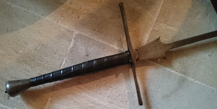 federschwert spada a due mani da allenamento scherma storica hema