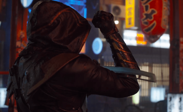 spada occhio di falco in avengers endgame