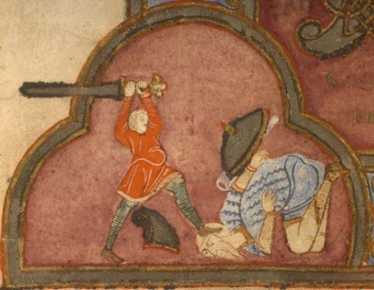 davide e golia spada vichinga a due mani