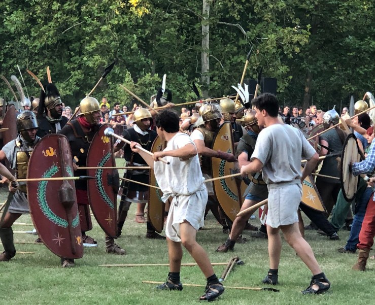 druidia battaglia celti e romani