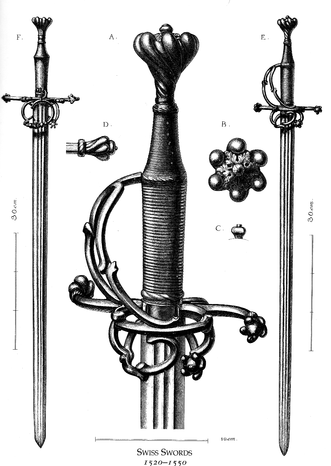 spada bastarda reitschwert